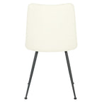 BroDeals Kitchen & Dining Room Chairs Boucle Dining Chair - Ivory
