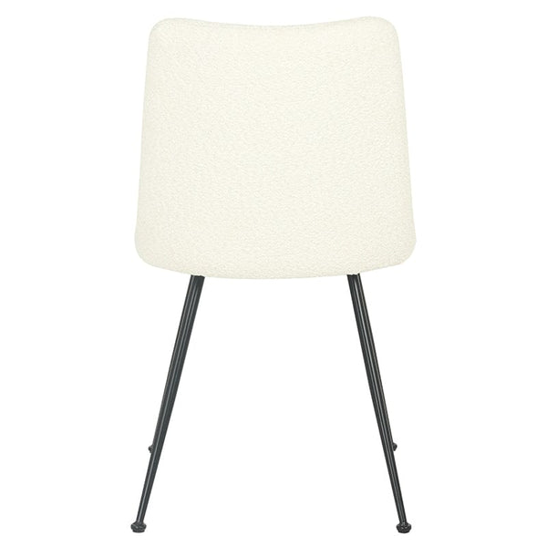 BroDeals Kitchen & Dining Room Chairs Boucle Dining Chair - Ivory