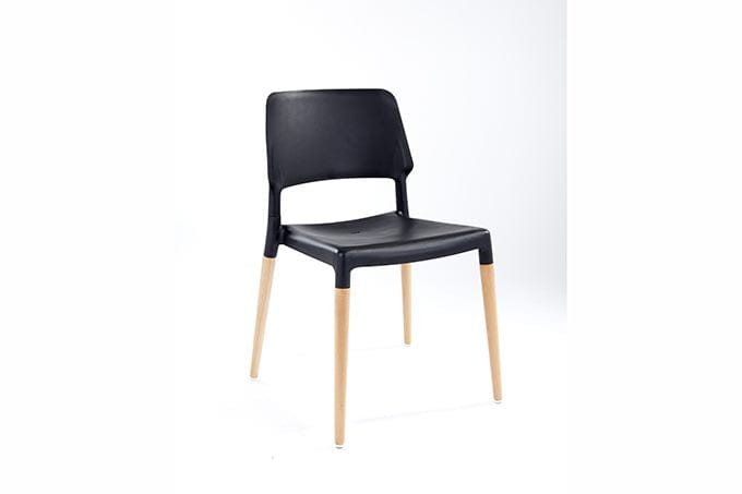 BroDeals Kitchen & Dining Room Chairs Jade Chair Set of 4 - Black