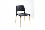 BroDeals Kitchen & Dining Room Chairs Jade Chair Set of 4 - Black