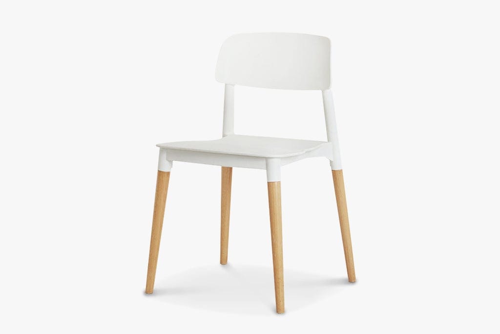 BroDeals Kitchen & Dining Room Chairs Jade Chair Set of 4-White