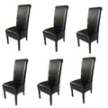 BroDeals Kitchen & Dining Room Chairs Lowa Dining Chair Set of 6