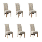 BroDeals Kitchen & Dining Room Chairs Regal Dining Chair Set/6