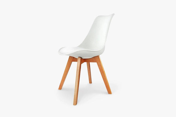 BroDeals Kitchen & Dining Room Chairs Sonia Chair Set of 4-White