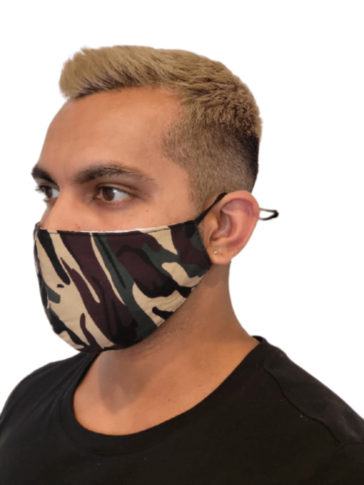 BroDeals Masks Face Mask-Camo Design