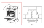 BroDeals Stove Midea 60cm Ceramic Cooktop Freestanding Stove 24DME4R109