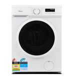 BroDeals washing machine Midea 6KG Front Loader Washing Machine MFE60-JU1212/C31E-AU(25)