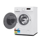 BroDeals washing machine Midea 7.5KG Front Loader Washing Machine MFE75-JS1412/C31E-AU(25)