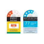 BroDeals washing machine Midea 7.5KG Front Loader Washing Machine MFE75-JS1412/C31E-AU(25)