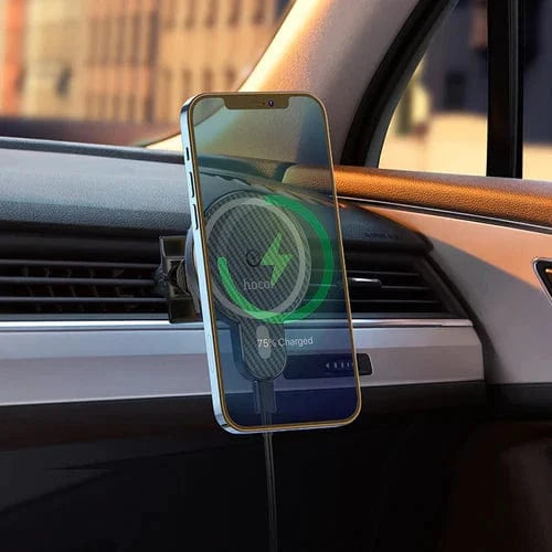 Hoco Car Phone Holder 15W Magnetic Wireless Fast Charging Air Vent Phone Holder