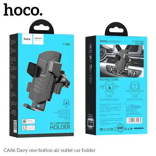 Hoco Car Phone Holder Air Vent Easy-Lock Car Phone Holder