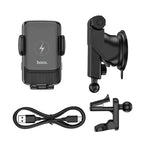 Hoco Car Phone Holder Car Phone Holder with Wireless Charging
